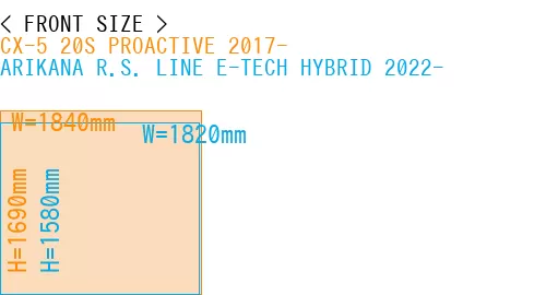 #CX-5 20S PROACTIVE 2017- + ARIKANA R.S. LINE E-TECH HYBRID 2022-